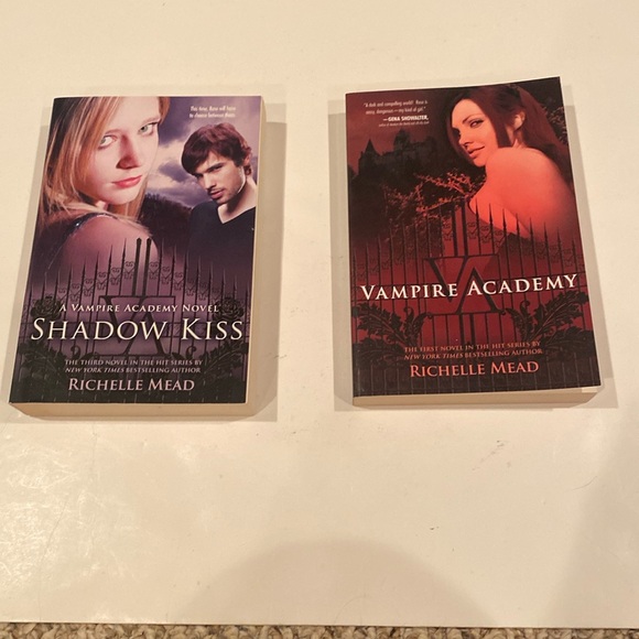 Set of 2 “Vampire Academy,” Softcover Novels - Picture 1 of 4